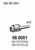 VW 191131701JX Catalytic Converter